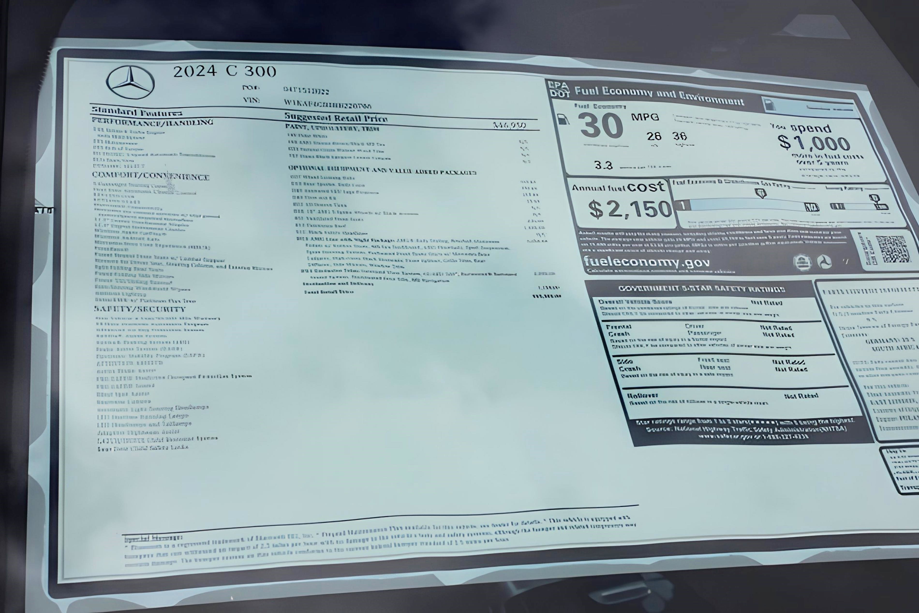 Used 2024 Mercedes-Benz C 300 Sedan image 33