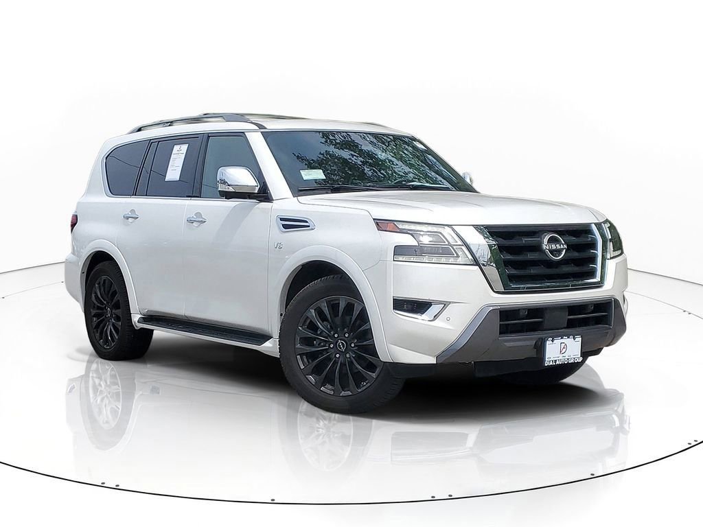 Used 2022 Nissan Armada Platinum w/ Captain's Chairs Package