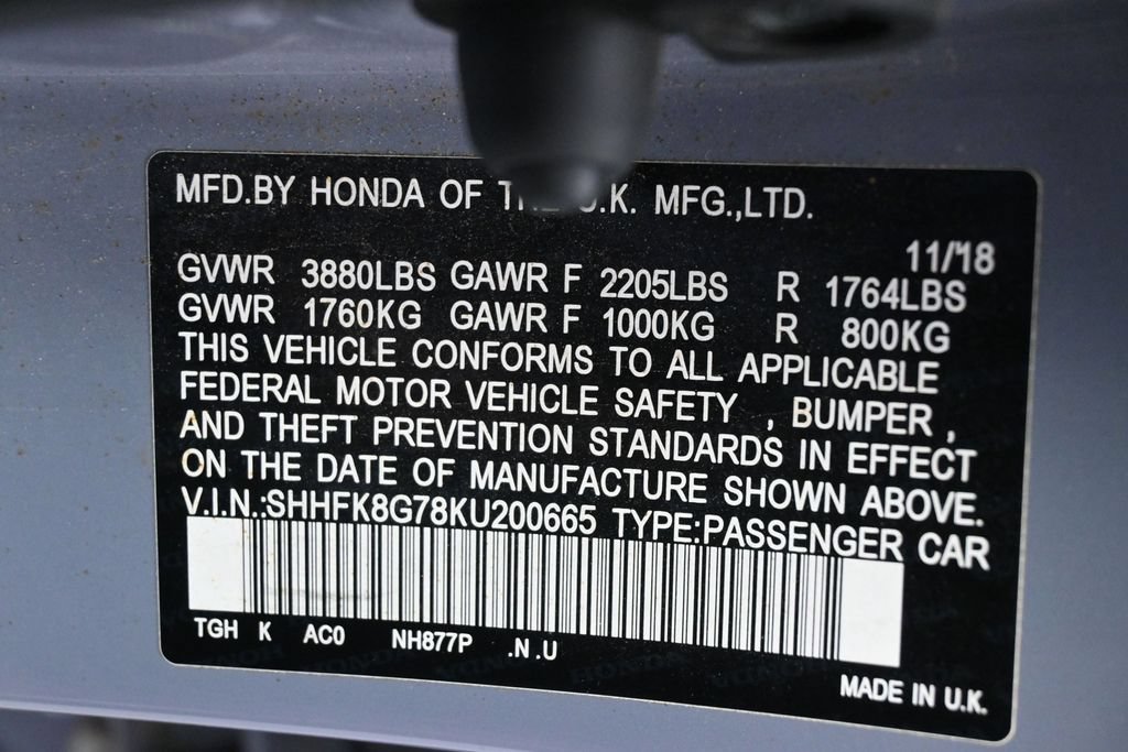 Used 2019 Honda Civic Type R image 3