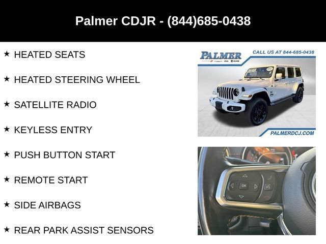 Used 2021 Jeep Wrangler Unlimited Sahara AWD/4WD image 12