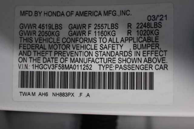 Used 2021 Honda Accord EX-L image 29