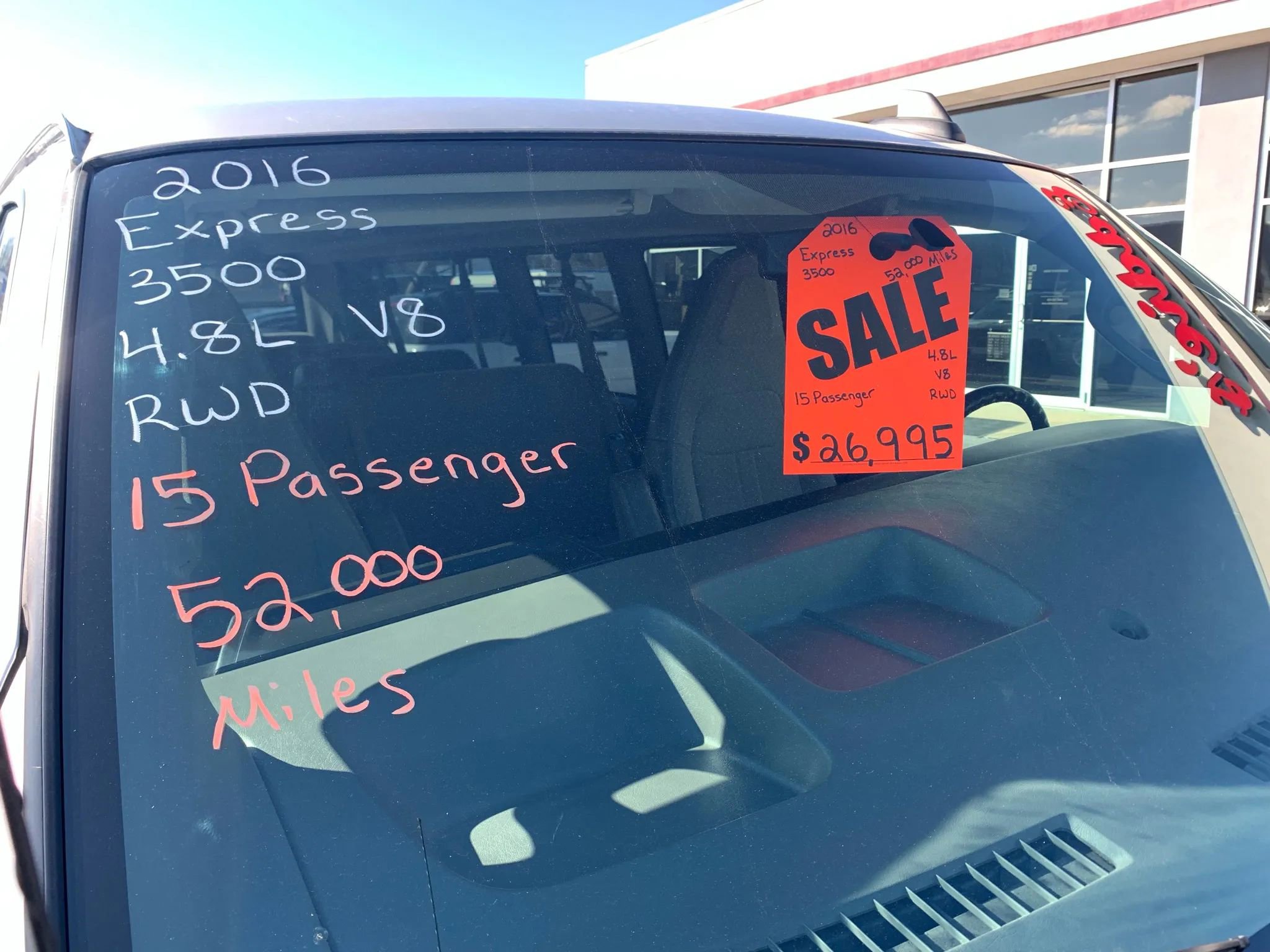 Used 2016 Chevrolet Express 3500 LT w/ LT Preferred Equipment Group image 3