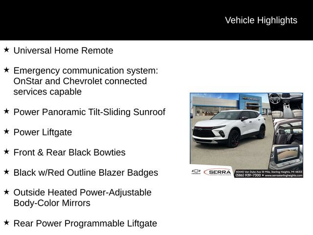 Certified 2024 Chevrolet Blazer LT w/ Redline Edition FWD image 5