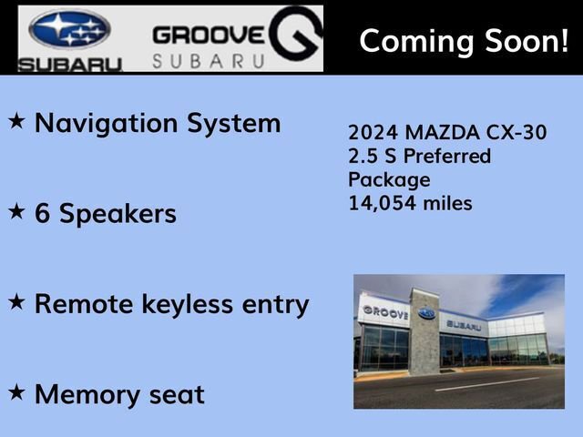 Used 2024 MAZDA CX-30 AWD 2.5 S w/ Preferred Package image 2
