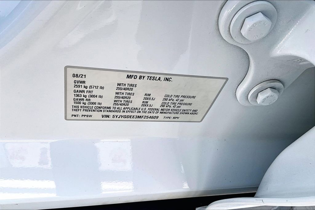 Used 2021 Tesla Model Y Long Range AWD/4WD image 18