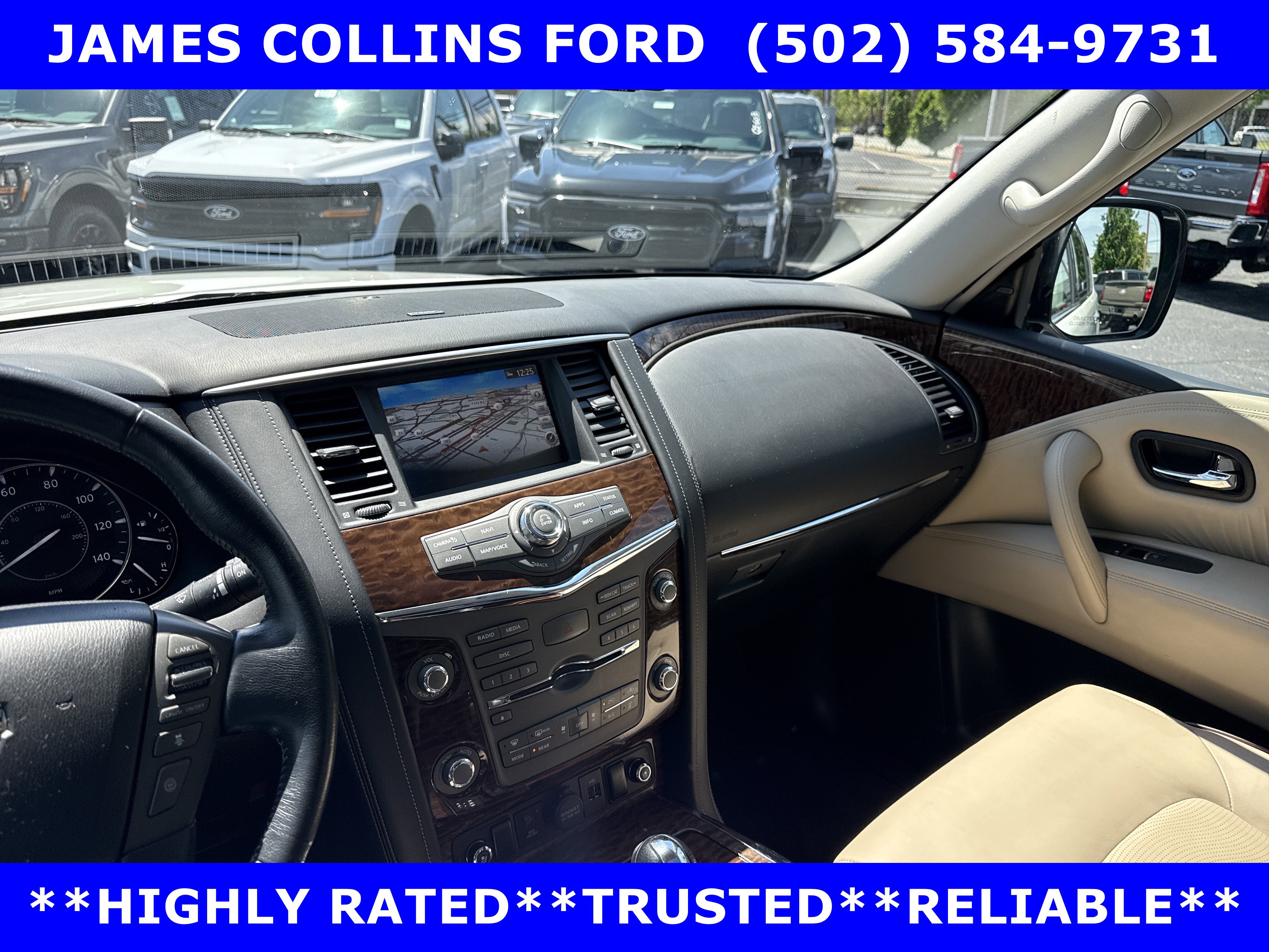 Used 2019 Nissan Armada Platinum w/ Captain's Chairs Package AWD/4WD image 43