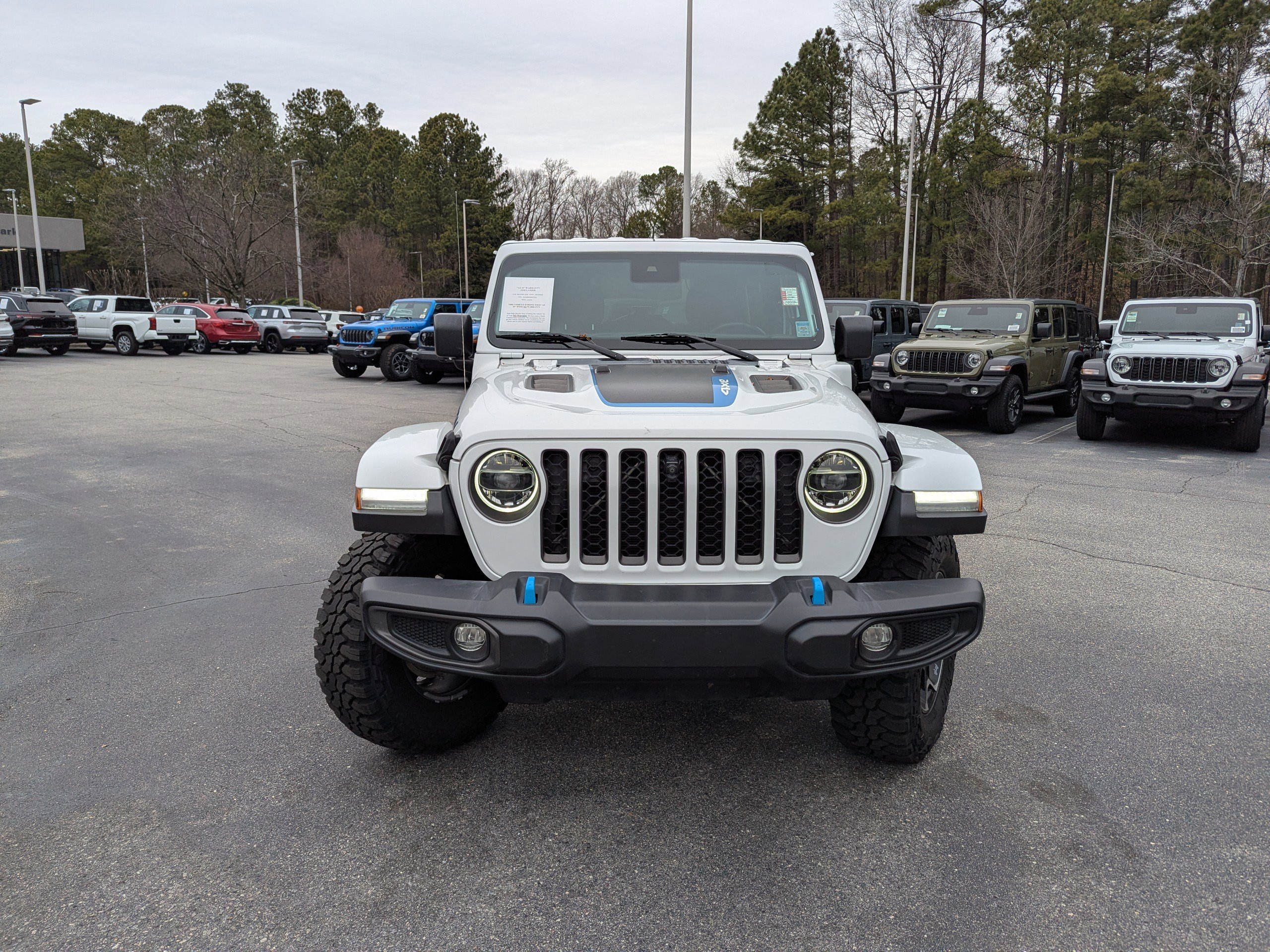 Used 2021 Jeep Wrangler Unlimited Rubicon 4xe w/ Cold Weather Group image 2