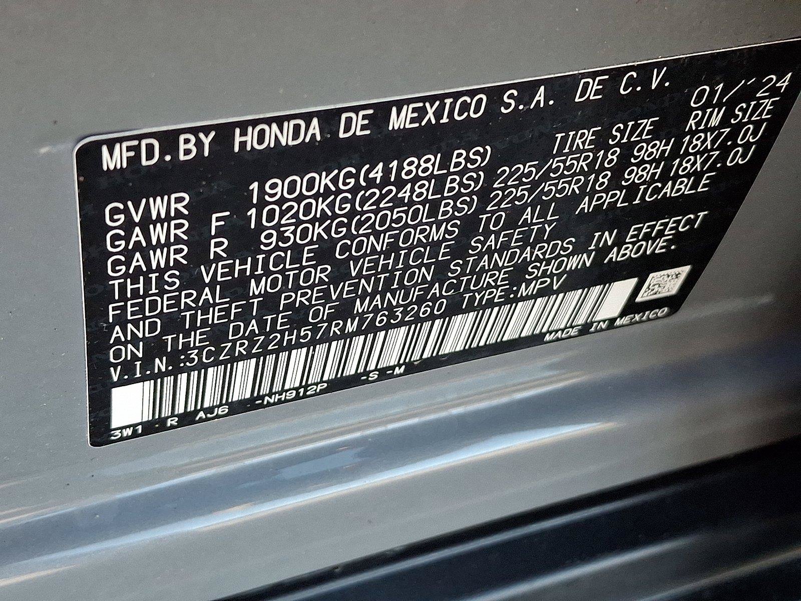 Used 2024 Honda HR-V Sport image 27