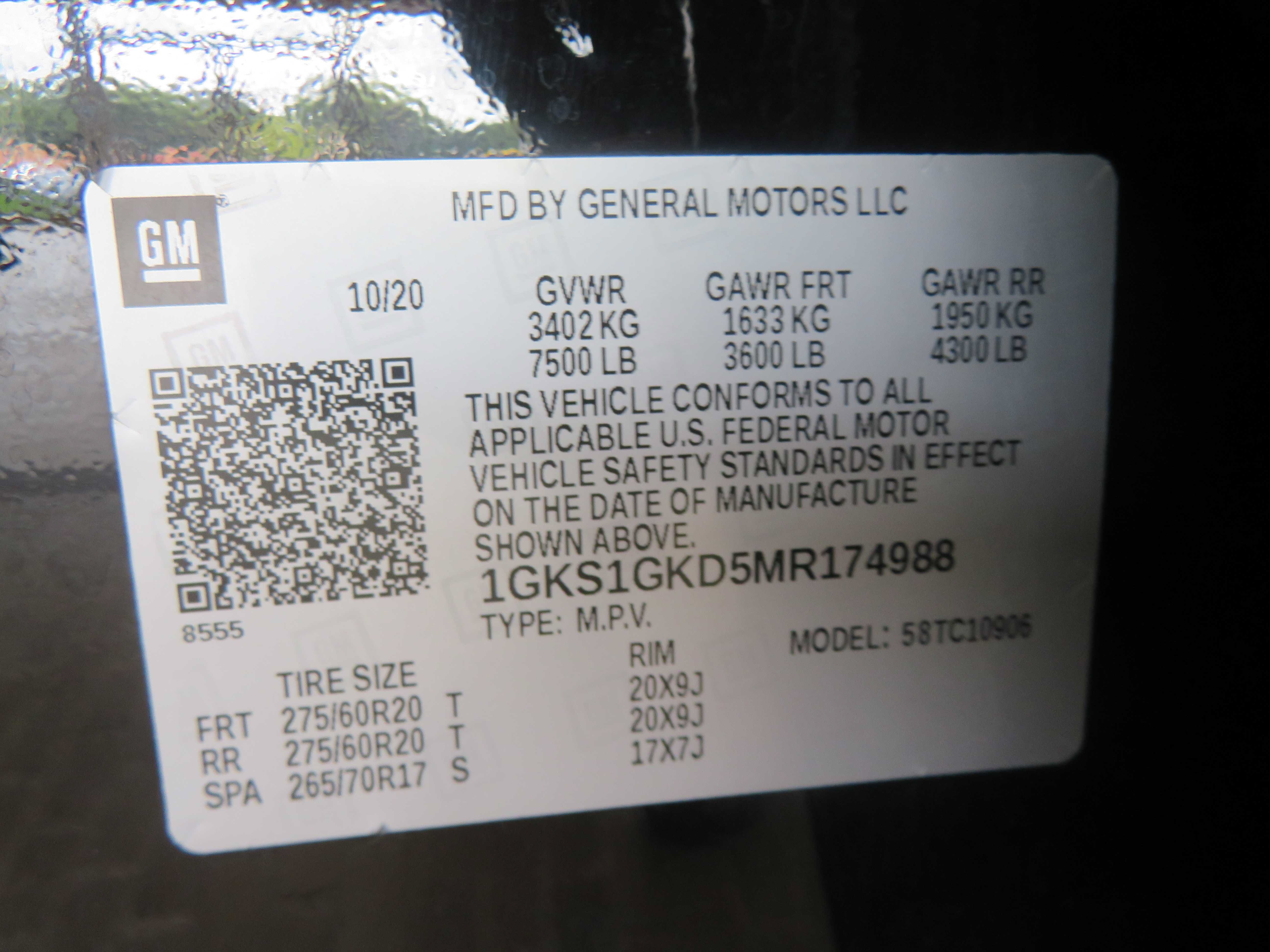 Used 2021 GMC Yukon XL SLT RWD image 82