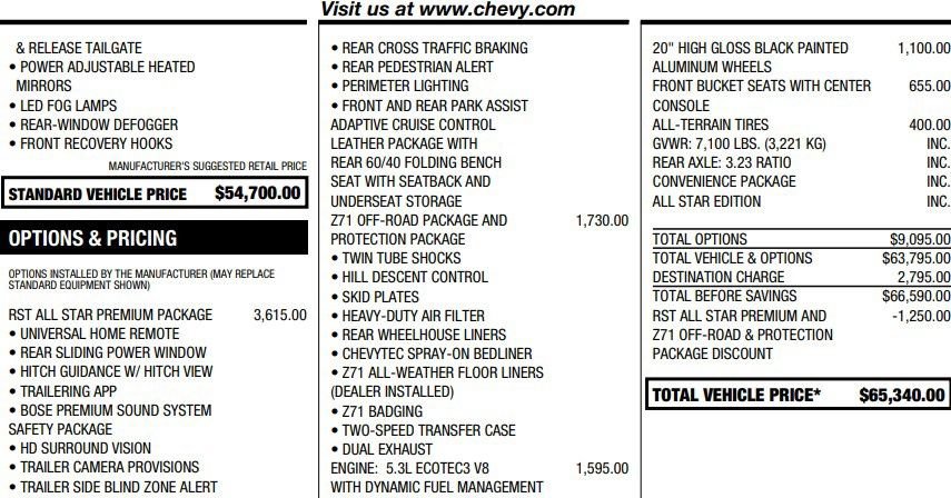 Certified 2026 Chevrolet Silverado 1500 RST w/ RST All Star Premium Package AWD/4WD image 2