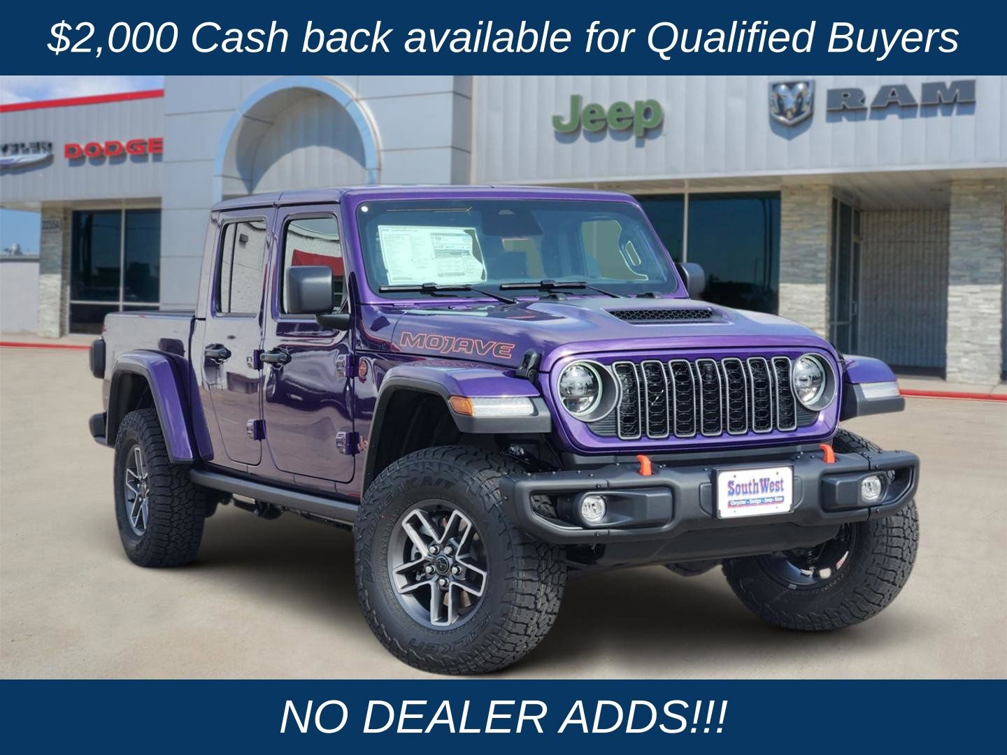 New 2026 Jeep Gladiator Mojave image 1