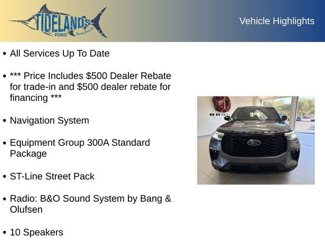 Used 2025 Ford Explorer ST-Line w/ ST-Line Street Pack image 11