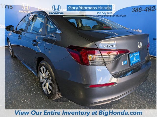 Certified 2025 Honda Civic LX image 9