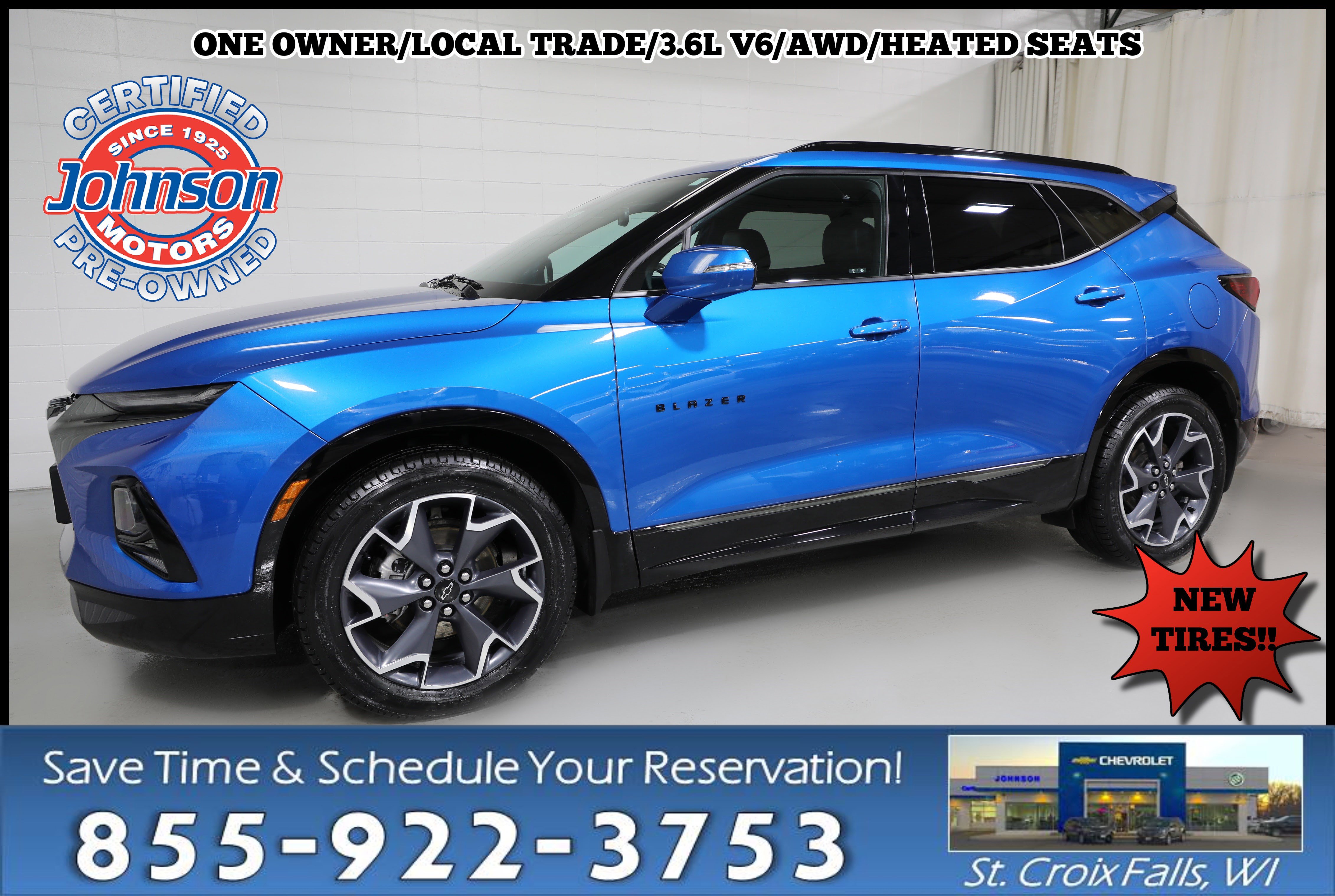 Used 2021 Chevrolet Blazer RS
