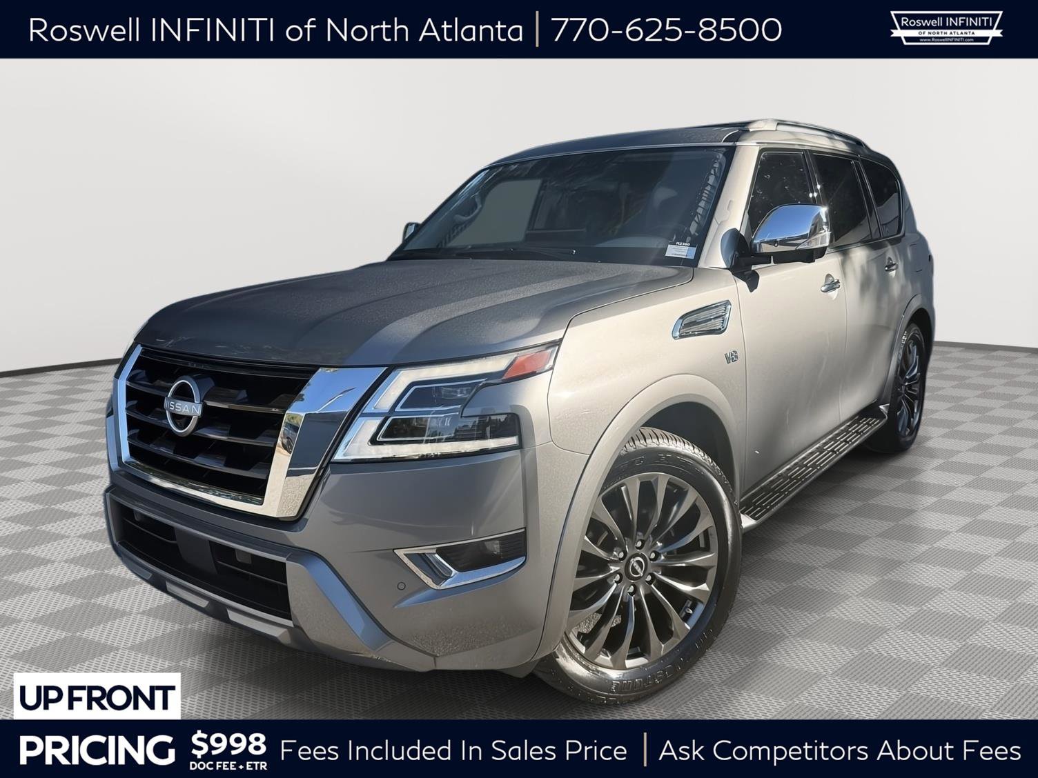 Used 2022 Nissan Armada Platinum w/ Captain's Chairs Package