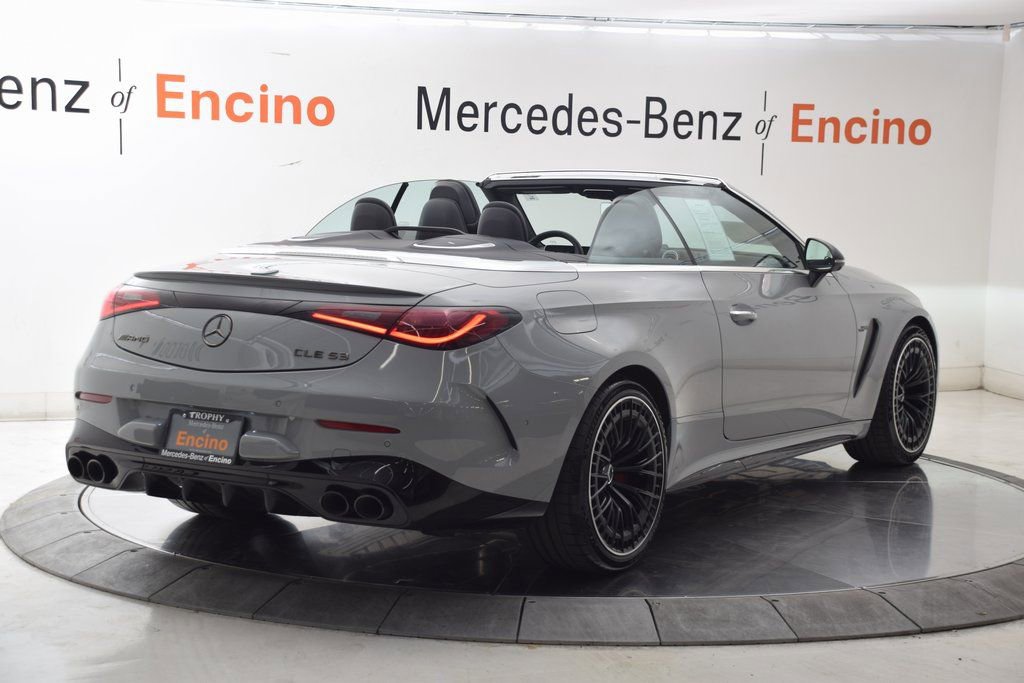 Certified 2025 Mercedes-Benz CLE 53 AMG 4MATIC Cabriolet image 6