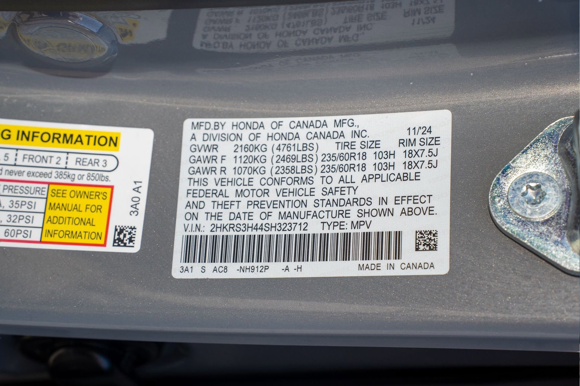 Certified 2025 Honda CR-V EX image 37