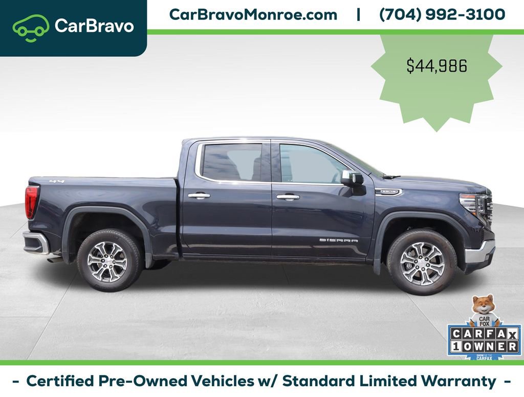 Certified 2025 GMC Sierra 1500 SLT AWD/4WD image 7