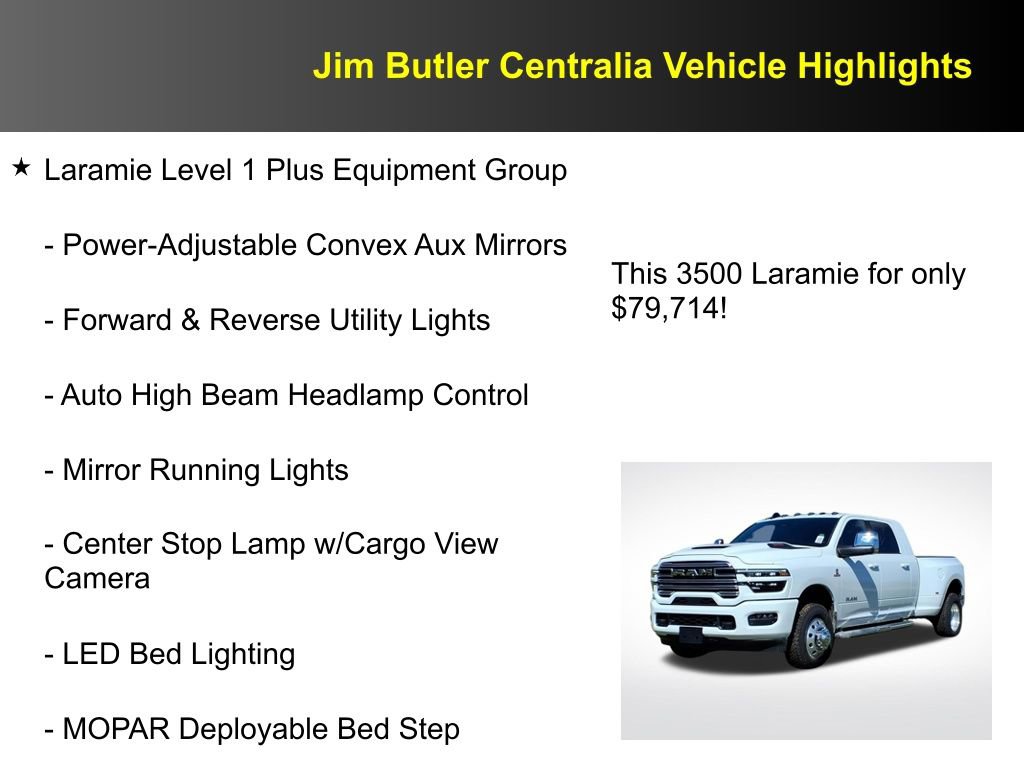 New 2026 RAM 3500 Laramie w/ Max Tow Package image 21