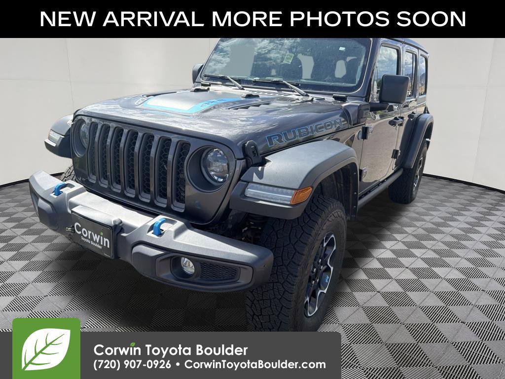 Used 2023 Jeep Wrangler Unlimited Rubicon 4xe w/ Cold Weather Group AWD/4WD image 3