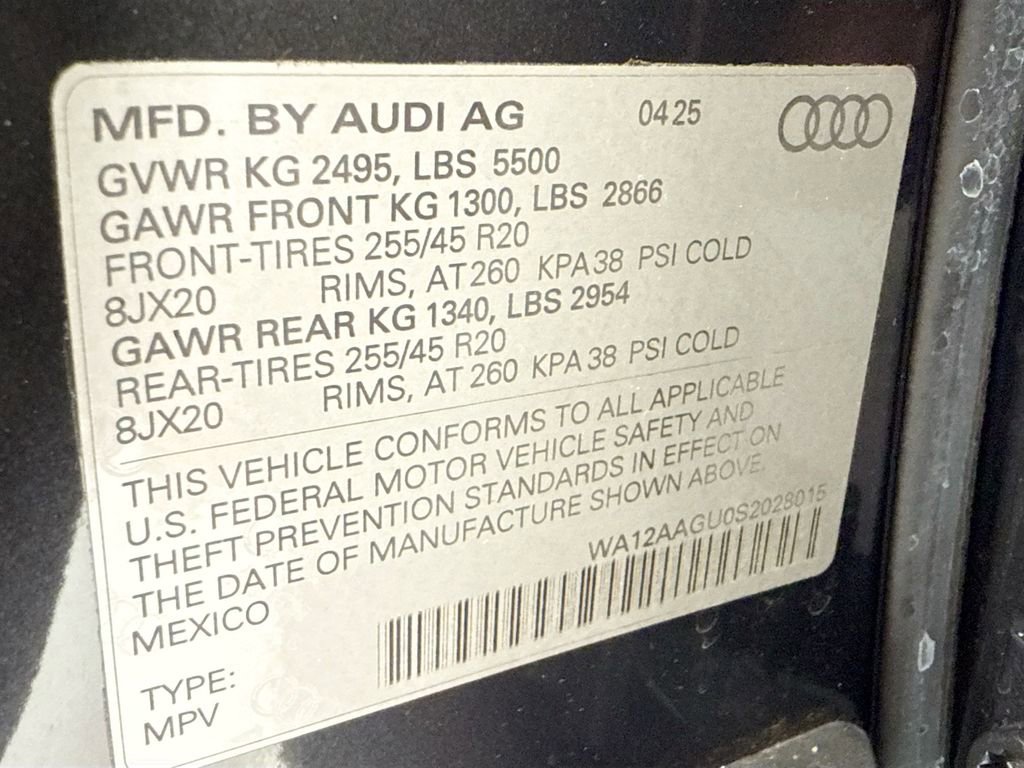 Certified 2025 Audi Q5 Premium Plus w/ Premium Plus image 34