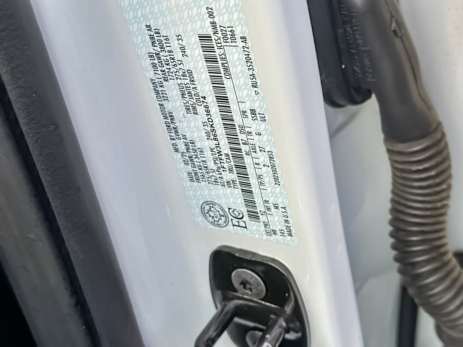 Used 2025 Ford F150 XLT w/ Equipment Group 301A Standard image 25