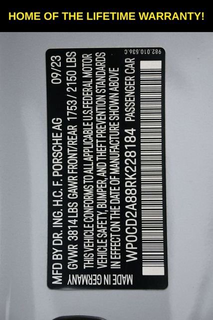 Used 2024 Porsche 718 Boxster GTS image 46