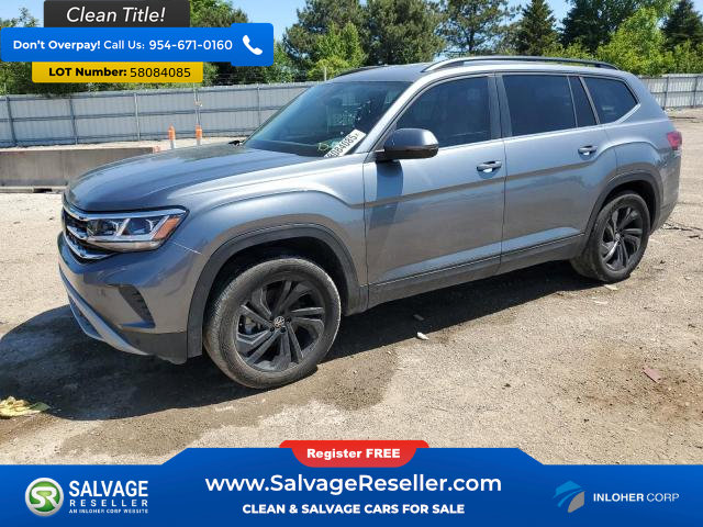Used 2022 Volkswagen Atlas SE