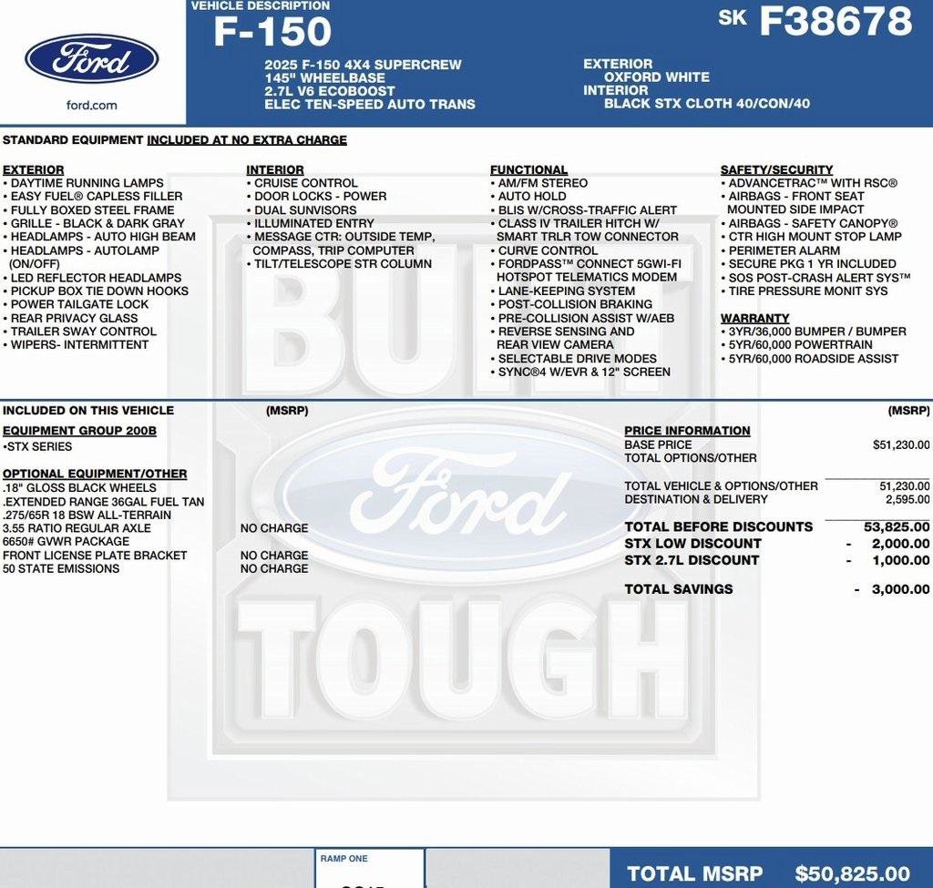 New 2025 Ford F150 STX image 2