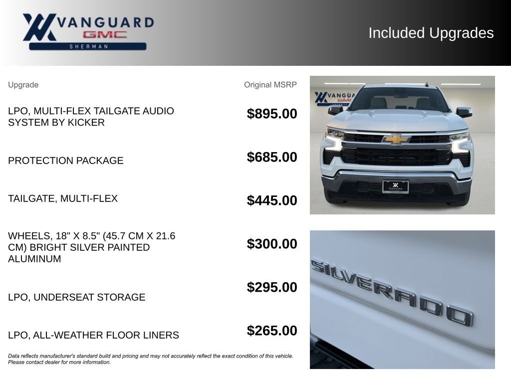 Used 2025 Chevrolet Silverado 1500 LT w/ Protection Package image 9