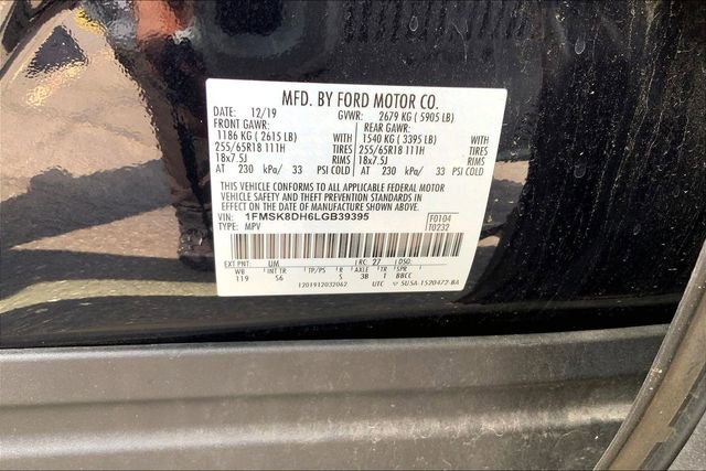 Used 2020 Ford Explorer XLT w/ Equipment Group 202A AWD/4WD image 4