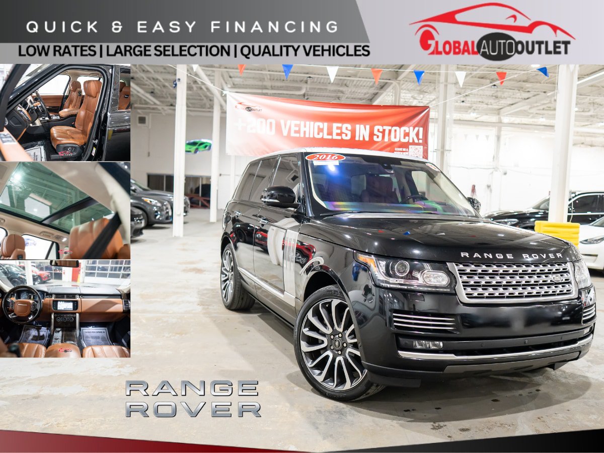 Used 2016 Land Rover Range Rover Autobiography AWD/4WD image 1