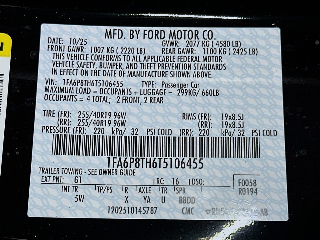 New 2026 Ford Mustang Premium RWD image 21