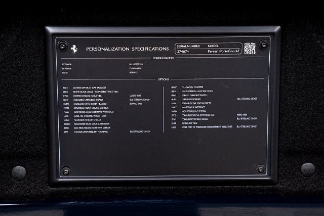 Certified 2022 Ferrari Portofino M RWD image 69