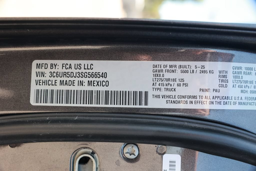 Used 2025 RAM 2500 Big Horn AWD/4WD image 36