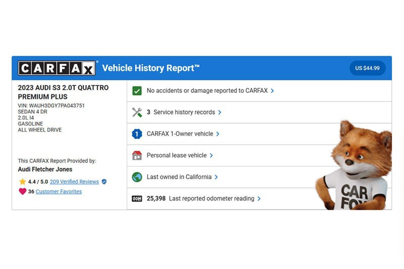 Used 2023 Audi S3 Premium Plus w/ Premium Plus Package image 2