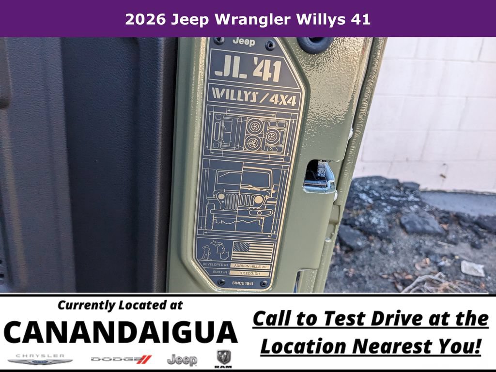 New 2026 Jeep Wrangler Unlimited Sport AWD/4WD image 33