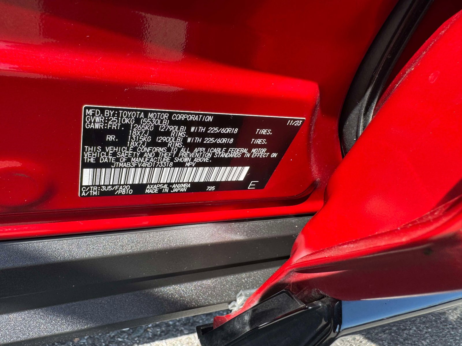 Certified 2024 Toyota RAV4 SE w/ Weather & Moonroof Package image 19