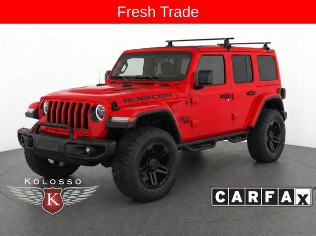 Used 2019 Jeep Wrangler Unlimited Rubicon w/ Uconnect 4C Nav & Sound Group AWD/4WD image 1