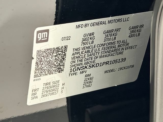 Certified 2023 Chevrolet Tahoe Premier AWD/4WD image 22