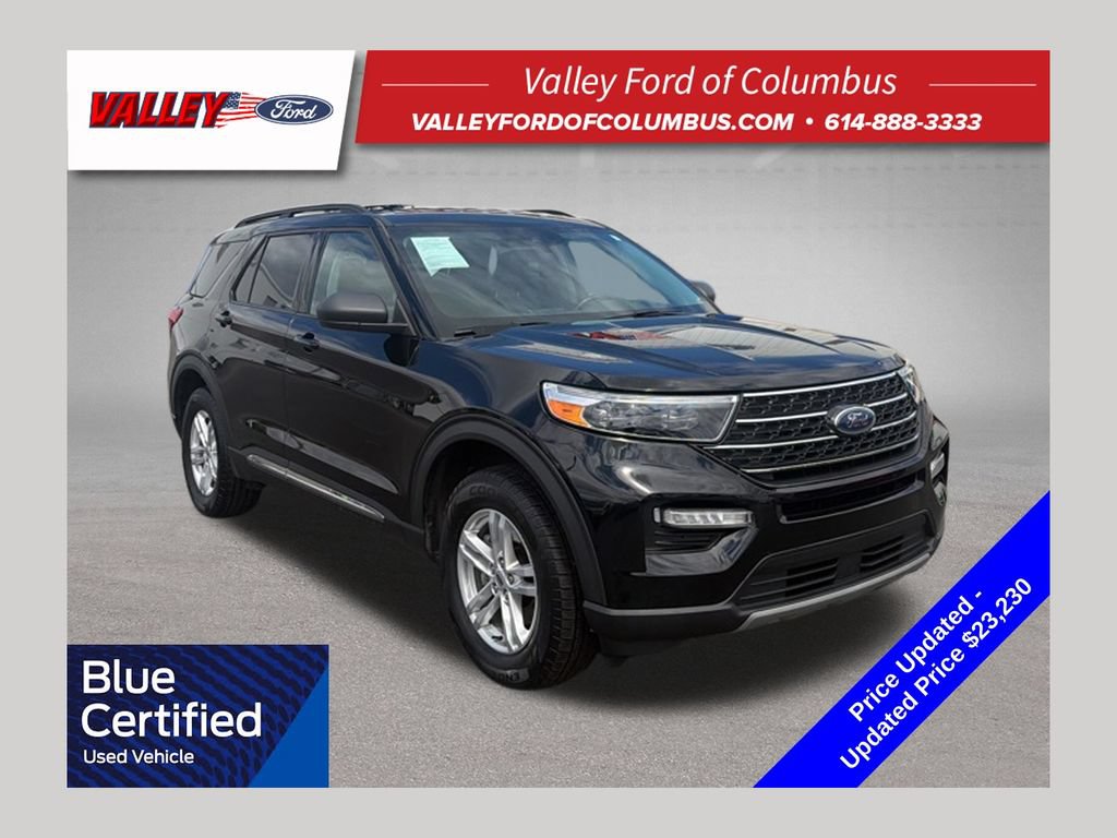 Certified 2022 Ford Explorer XLT w/ Equipment Group 202A AWD/4WD image 1