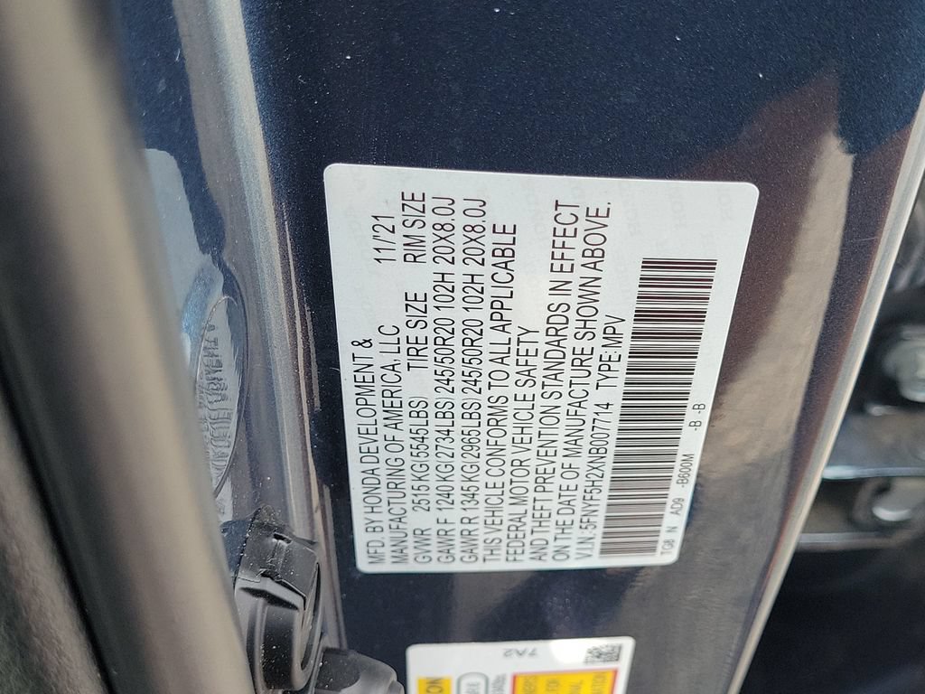 Used 2022 Honda Pilot Special Edition image 31