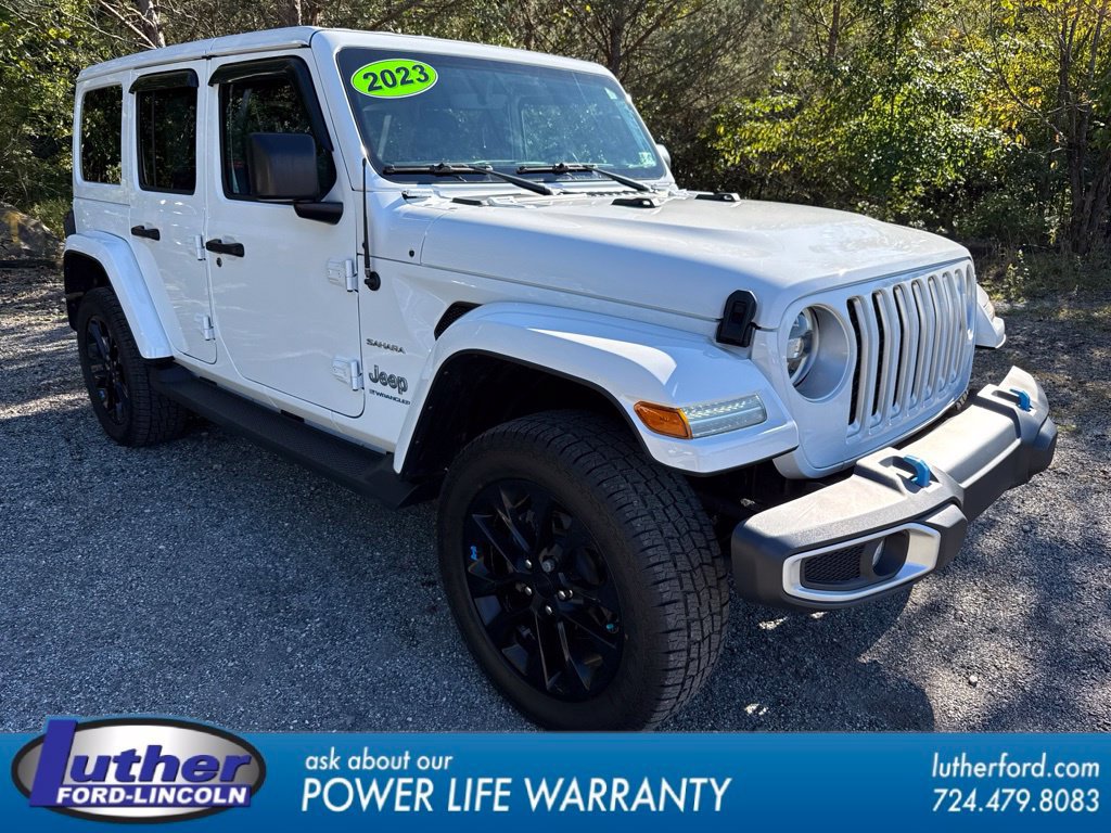 Used 2023 Jeep Wrangler Unlimited Sahara w/ Cold Weather Group AWD/4WD image 1
