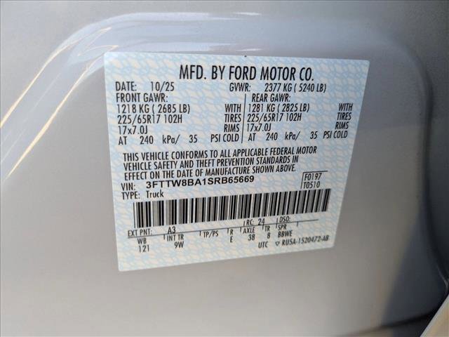 New 2025 Ford Maverick XL w/ 4K Tow Package image 16