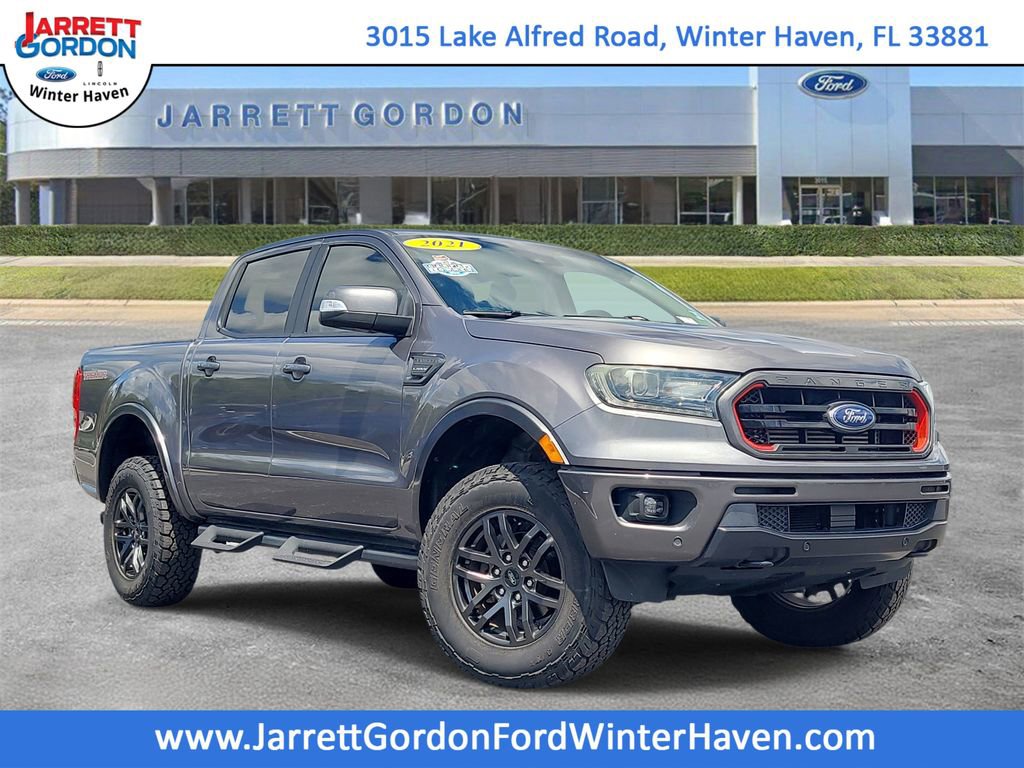 Certified 2021 Ford Ranger Lariat w/ Tremor Off-Road Package AWD/4WD image 1