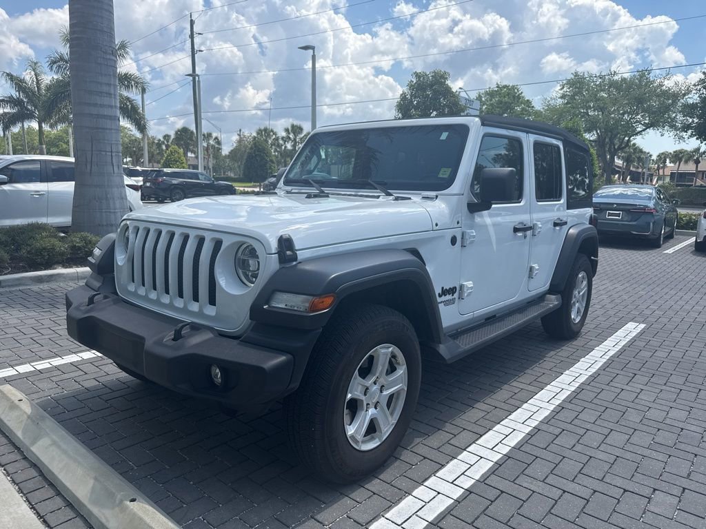 Used 2021 Jeep Wrangler Unlimited Sport image 1