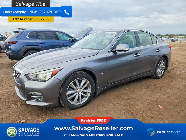 Used 2015 INFINITI Q50 Premium w/ Deluxe Touring Package