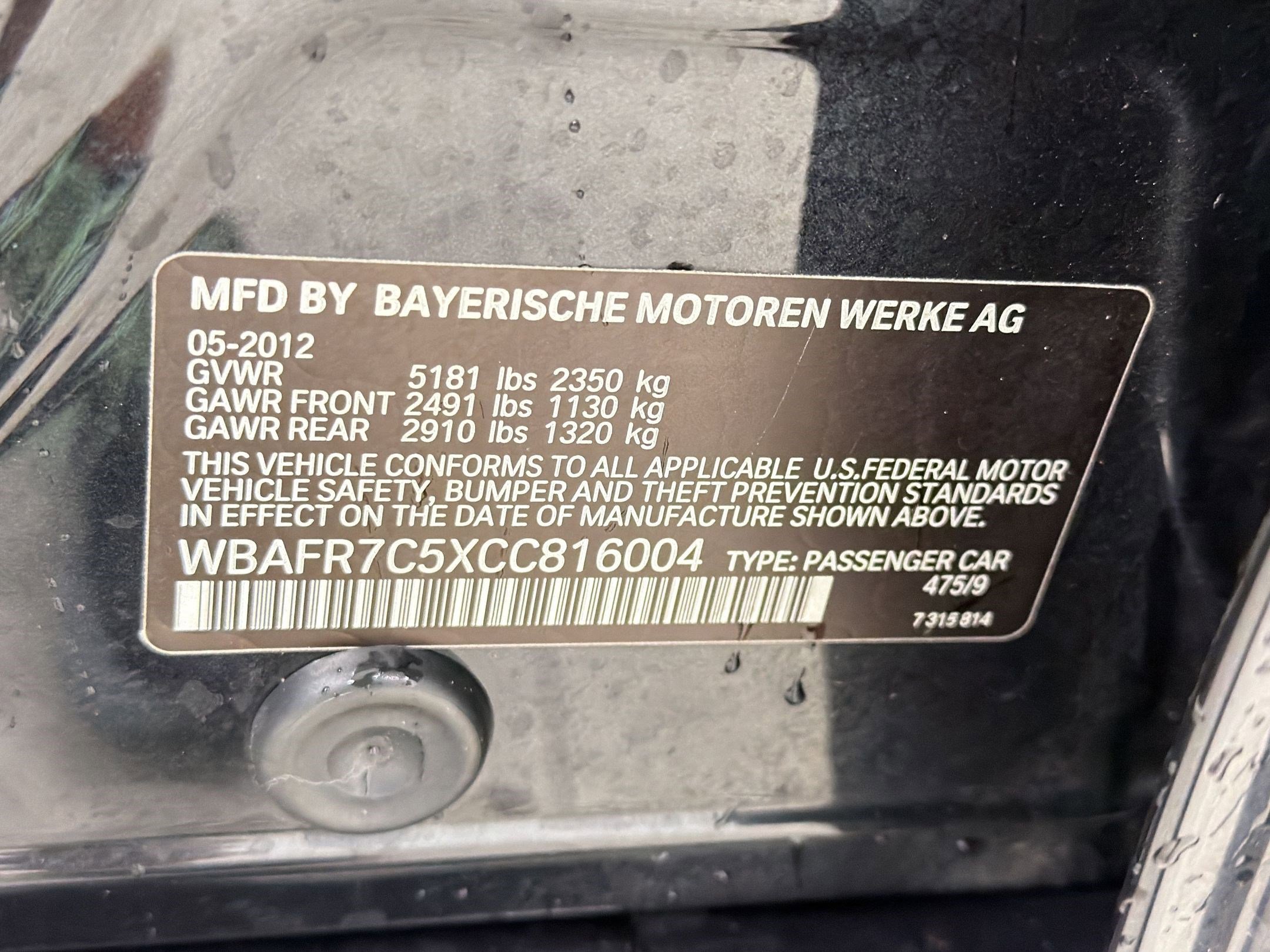 Used 2012 BMW 535i Sedan RWD image 19