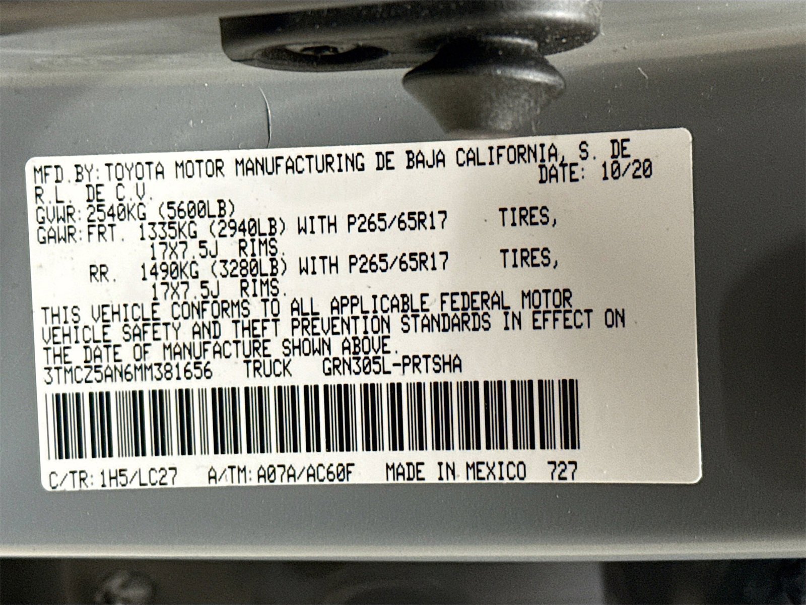 Used 2021 Toyota Tacoma TRD Sport image 33