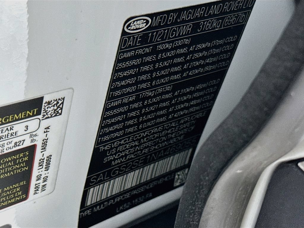 Certified 2022 Land Rover Range Rover P525 Westminster Edition AWD/4WD image 35